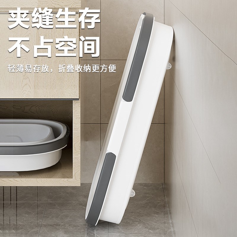 可折叠拖把桶长方形洗拖把桶家用涮地板洗车挤水桶单桶沥水盆