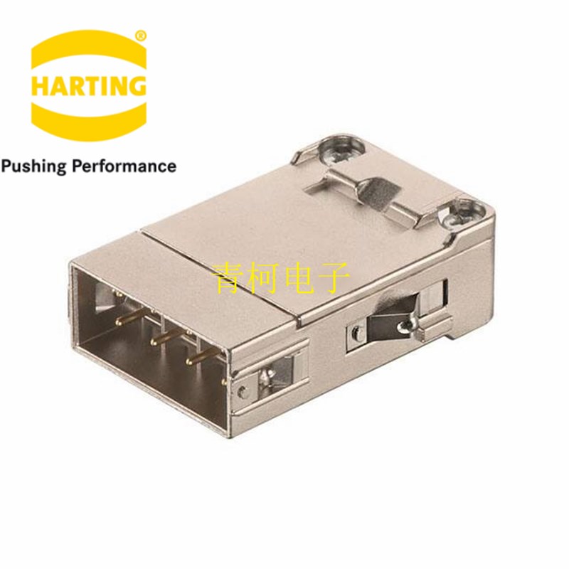 09140083012HARTING重载连接器 屏蔽千兆网络8路模块 Han-Modular