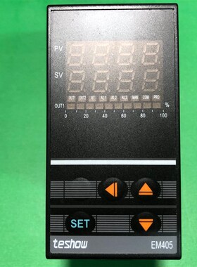 TESHOW台松温控器EM405-520智能表EM405-FKA4-MN*AN-B-N正品包邮