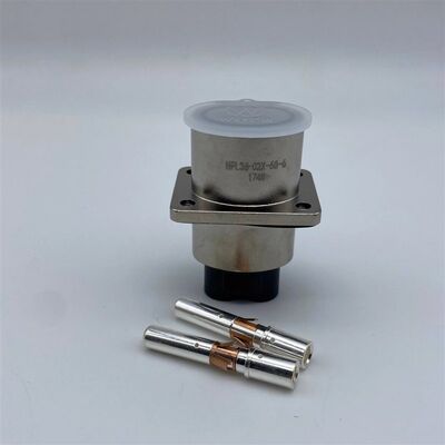 HPL36-02X-60-6-1748新能源汽车高压连接器2孔Y槽位防水插座 WOER