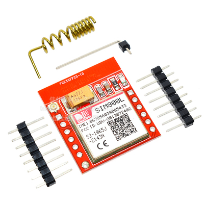 SIM800L模块 SIM800L GPRS 转接板 GSM 模块 microSIM卡 体积小