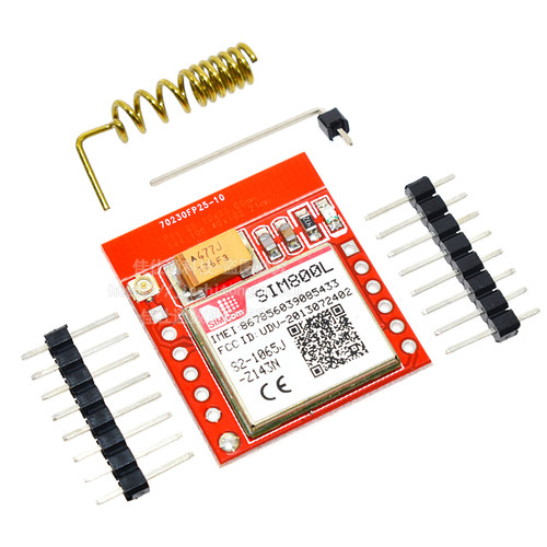 SIM800L模块 SIM800L GPRS 转接板 GSM 模块 microSIM卡 体积小