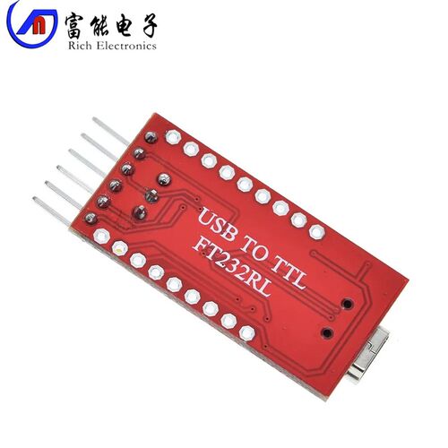USB转TTL 支持3.3V 5V FT232RL模块 下载线 mini接口