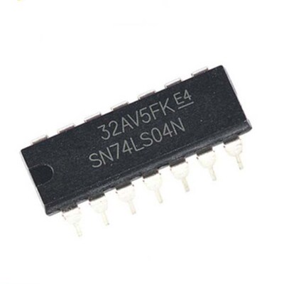 直插 SN74LS04N HD74LS04P 74LS04 DIP-14 六反相器栅/极和逆变器