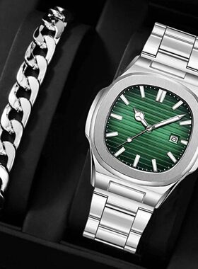 欧美潮流嘻哈挂脖项链礼盒装生日礼物送男朋友帅气时尚不掉色颈链