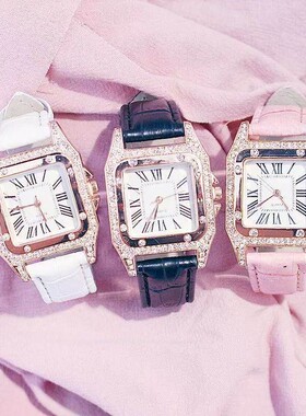 简约不掉色镶钻手镯礼盒装生日礼物送女友防水不掉色潮流时尚手链