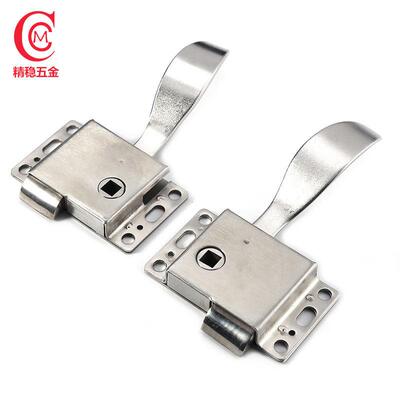 精稳五金工业机械箱转动门锁不锈钢拉手库门锁芯配件把手CCM-S500