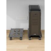 电脑主机支架可移动底座加高冷却托盘家庭办公可调节主机机架存储