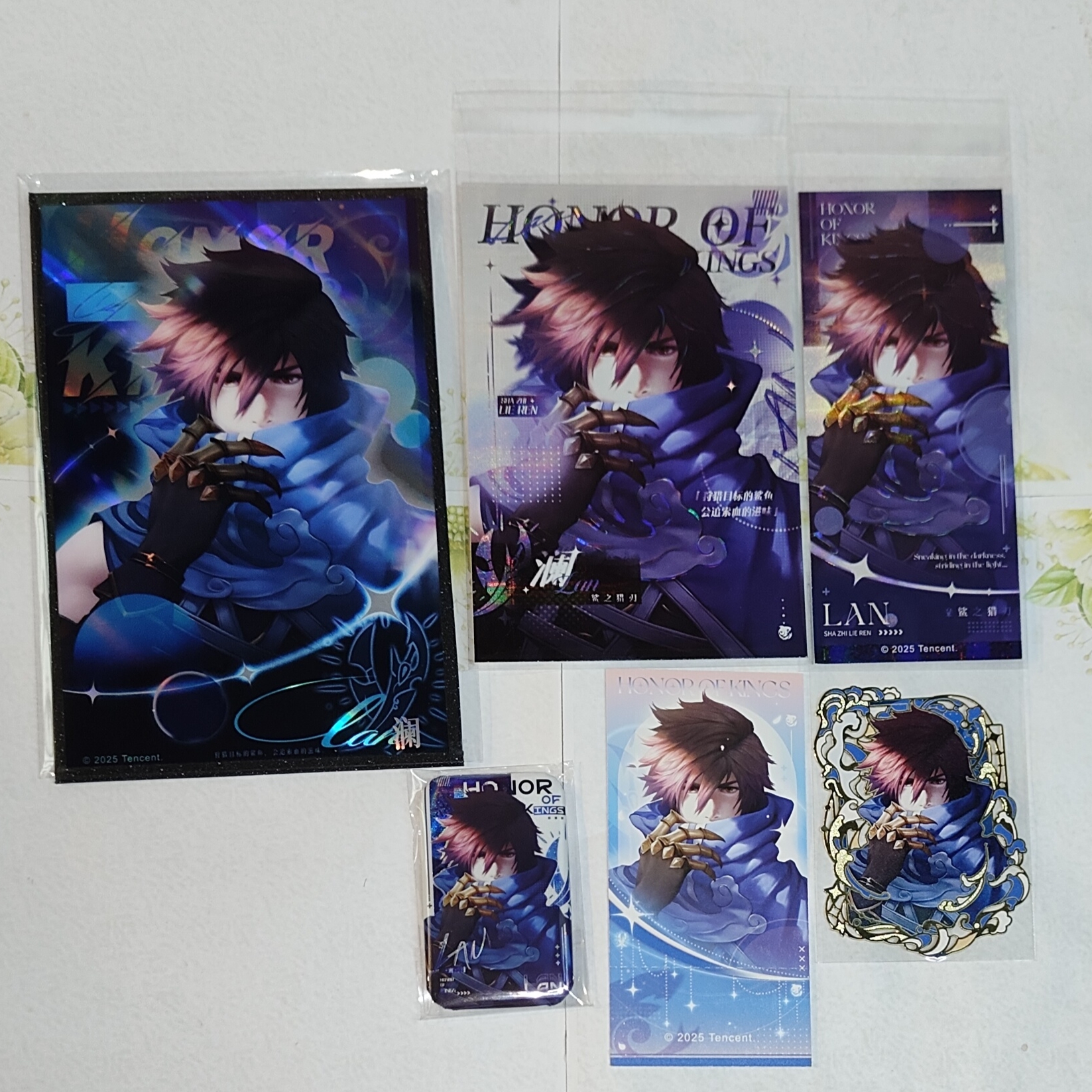 澜周边王者荣耀X遇意飞花令遇知篇全新仅拆开确认款官方正版