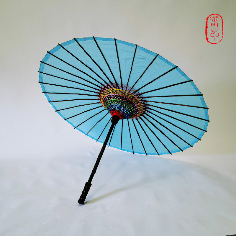 春早正棕油伞防雨黑色工艺伞舞蹈伞道具伞婚庆伞古风伞子伞