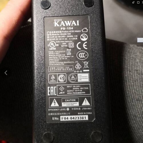 卡瓦依电钢琴充电器电适配器线