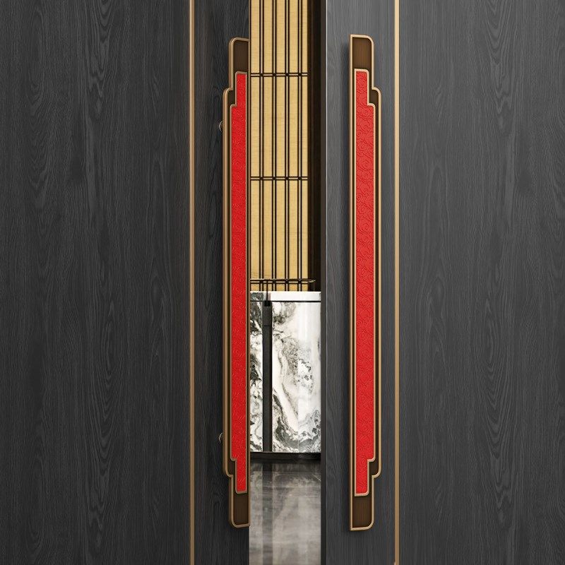 新酒店包厢实木门把手仿古玻璃门拉手定制刻字推拉大拉手,基础建材,大拉手,淘宝优惠券,粉丝福利购,淘宝优惠卷