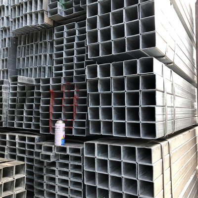 广东镀锌**热浸锌方通幕墙钢构建筑栏杆方钢管