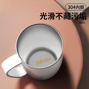 不锈钢漱口杯刷牙杯子家用高颜值轻奢学生情侣牙具牙刷洗漱杯