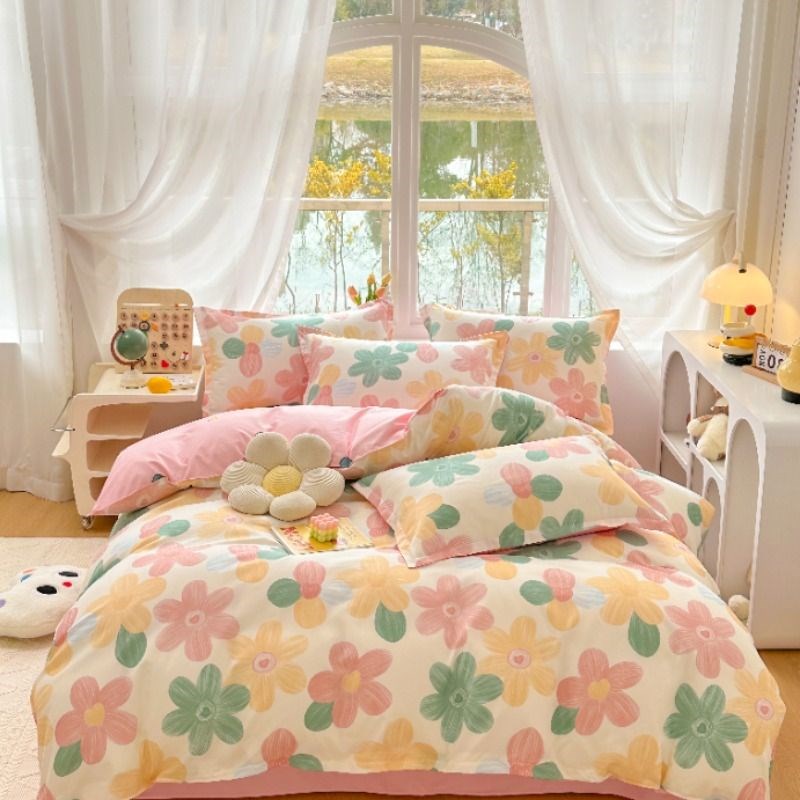 被套单件150x200x230儿童被罩学生单人床单被单180母婴裸睡