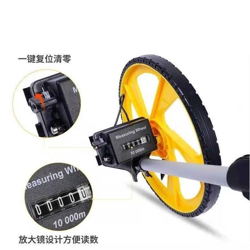 定做测距轮手推滚轮式测距仪电子数显工程测量尺量路车量地尺滚尺