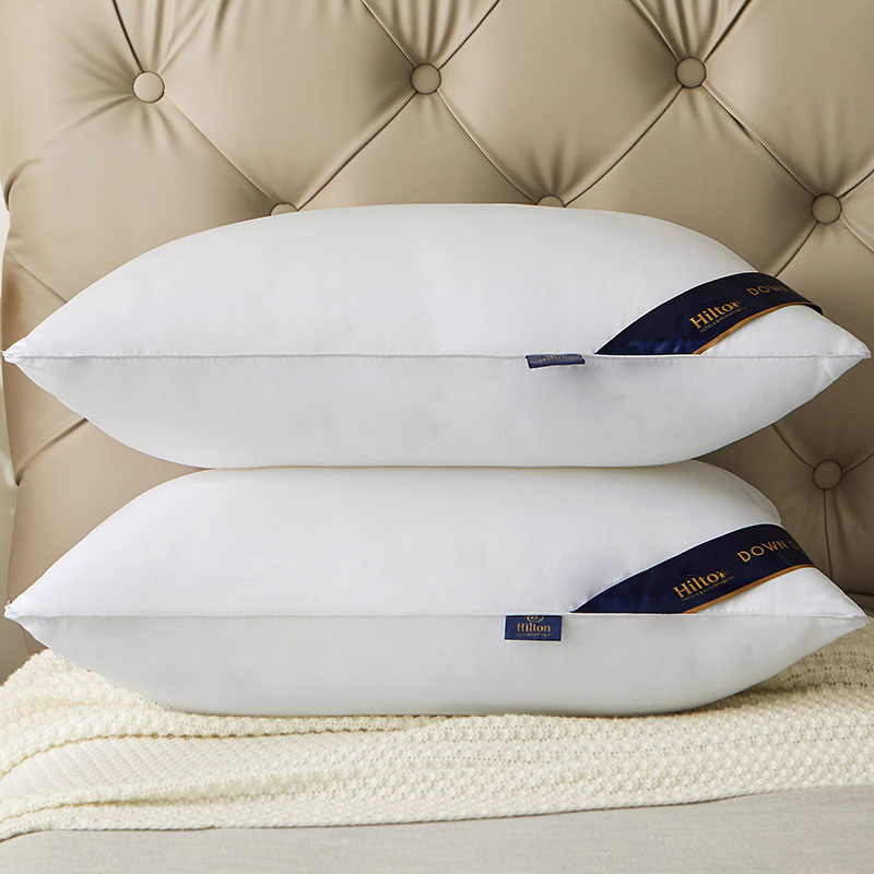 特价枕芯枕头学生宿舍一对装48x74cm成人单人酒店不塌陷护颈一只