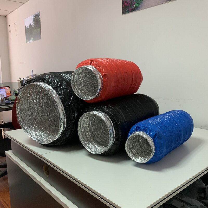 新风系统管道风机消音软管pvc消音器排风管降噪吸音静音箱110 160