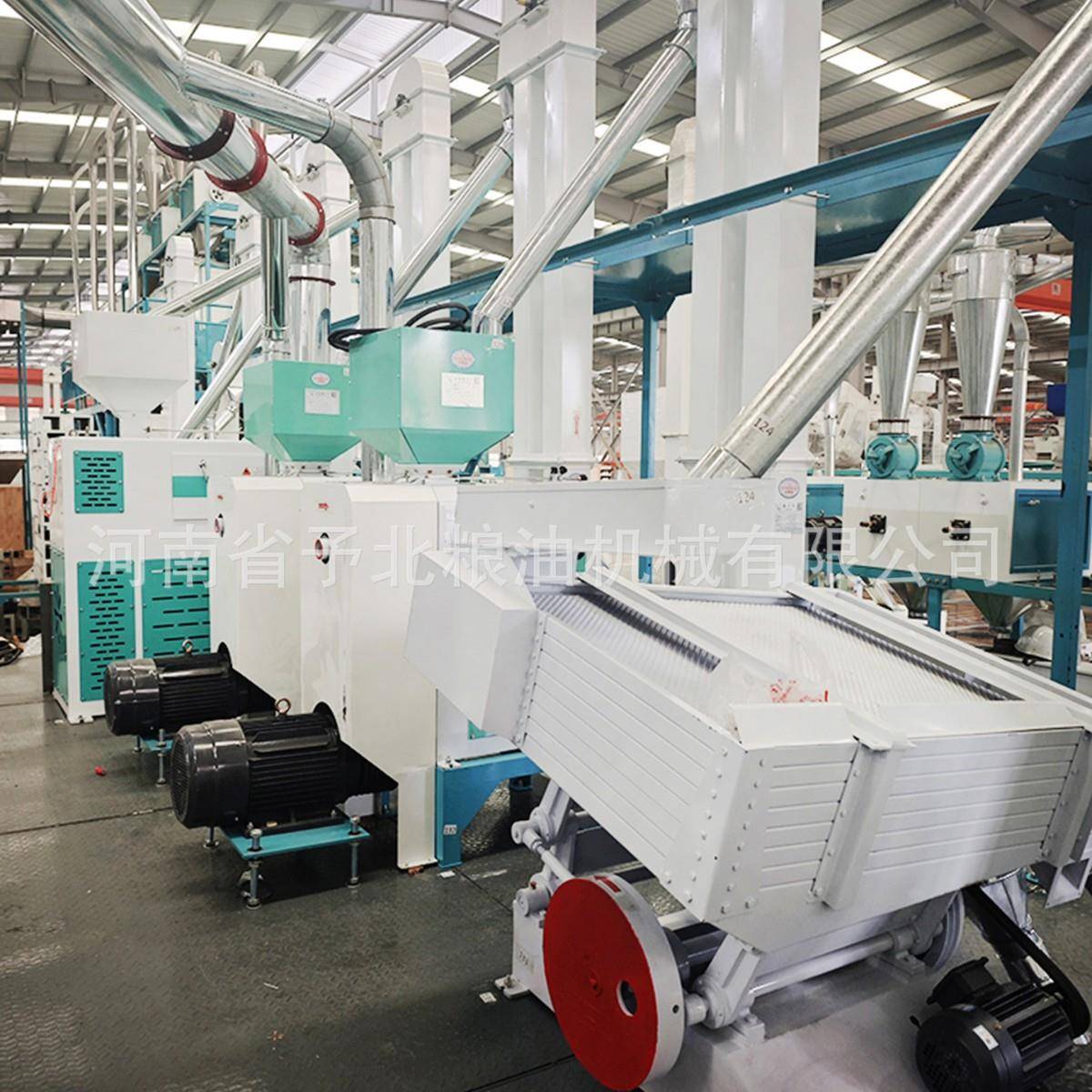 大型小米加工成套设备谷子脱壳机械小型家用打米机工厂碾米机