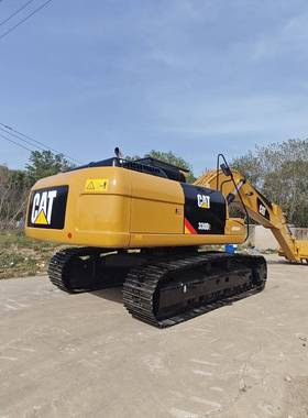 纯土方erpillar卡特330D挖掘机20吨卡特200挖土机