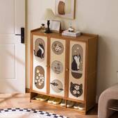 架玄关收纳柜置物架 入户门口过道多层简易好看鞋 鞋 柜家用2025新款