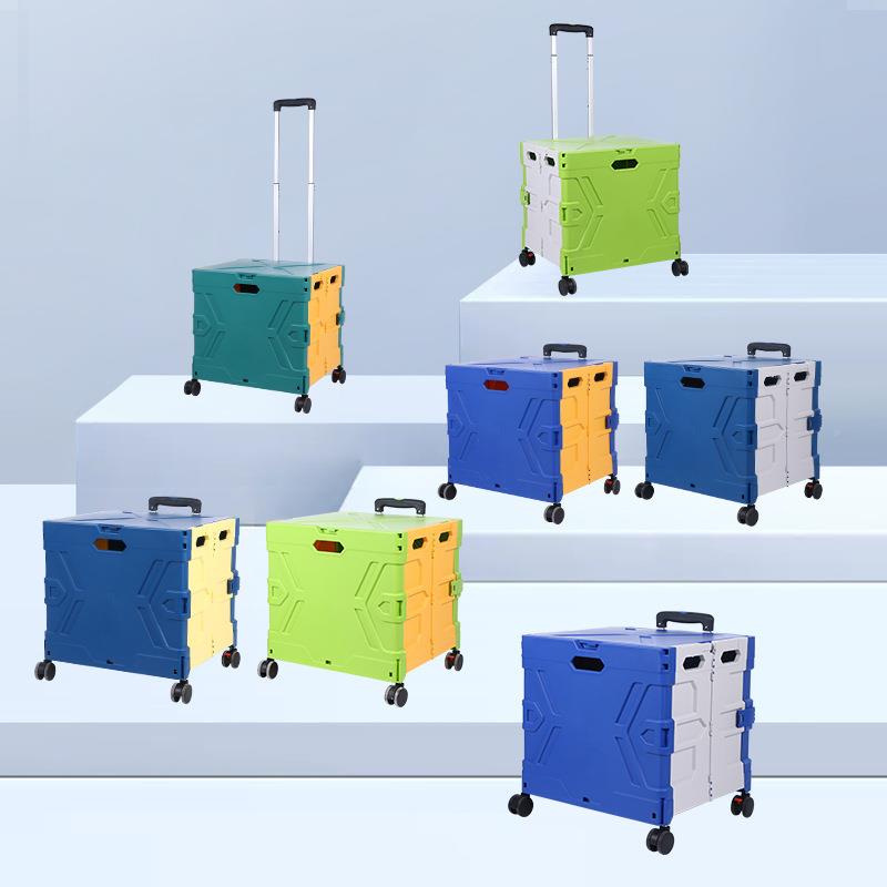 收纳多功露营颜旅整能理大容量便KX-A48捷可旋转拉杆车高值行出行