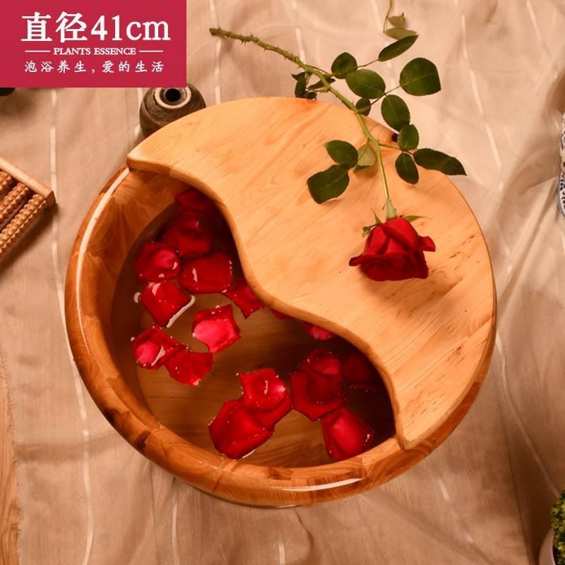房修脚泡脚木桶香柏木家用桶商用足疗双人洗脚木桶足浴桶浴足实木