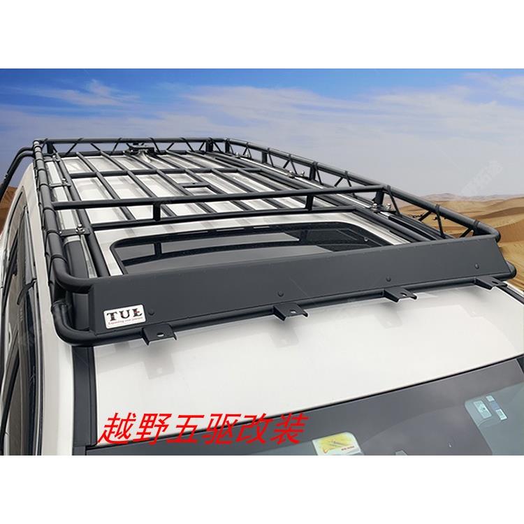 适李配长哈弗H9行框1221载重行李无损安装 车顶架框 免横城杆不锈