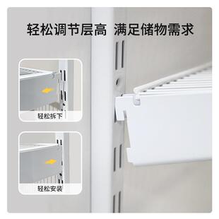 美达斯3.7米金属框架衣柜带门定制砌墙入式储物衣帽间组装DIY框架