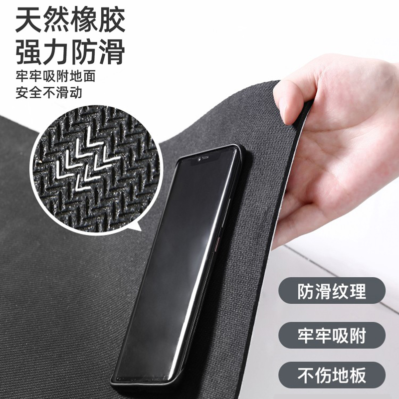 龙年厨房地垫防滑防油可擦洗矽藻泥吸水吸油脚垫2024新年红色地毯