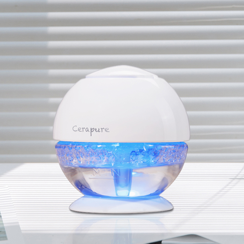 小型空气净化器家用办公室水洗过滤桌面除灰尘除异味清新氧吧健康