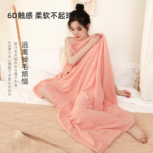 浴巾女冬款 洗澡加大裹巾 2021新款 家用超大号比吸水不掉毛男款
