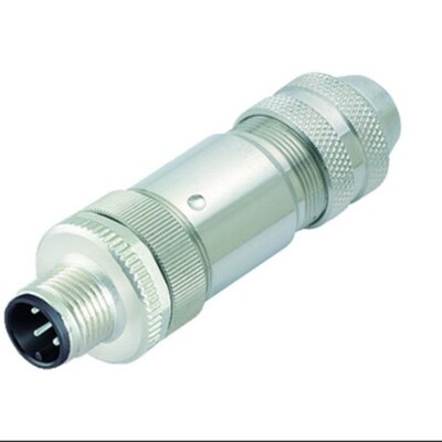 德国宾德binder传感器插头99-3729-810-04针 825系列D编码连接器