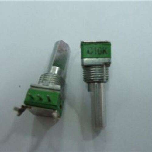 特卖台湾正品ALPHA艾华产精密电位器单联RD901F-C10K-20半轴