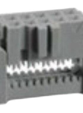 3M10P牛角插头 IDC压线头  FC-10P 2.54间距7910-B500+3448-7910