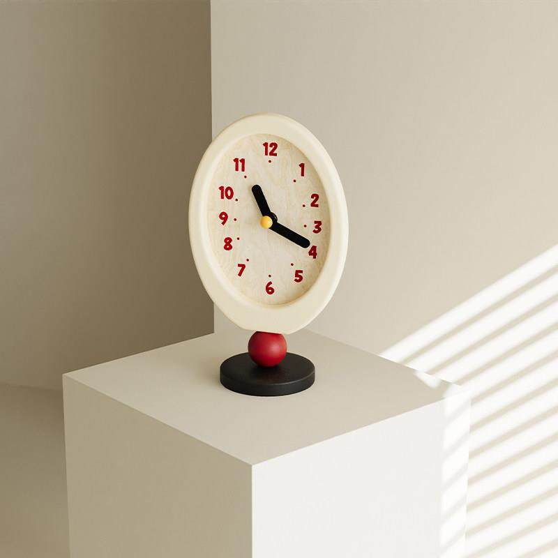 2025创意覆古简约钟表时钟座钟 钟台式钟表小众摆放式桌面摆件卧,家居饰品,挂钟,淘宝优惠券,粉丝福利购,淘宝优惠卷