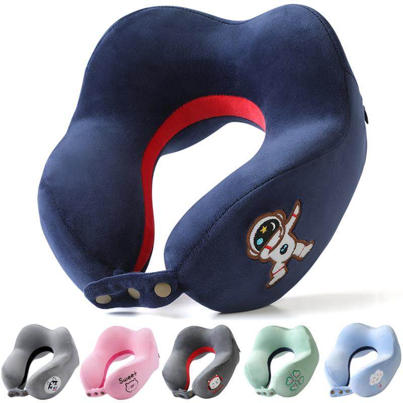 记忆棉卡通u型枕头护颈枕靠枕颈椎枕午睡学生U枕飞机枕旅行枕u形,床上用品,U型枕/便携枕,淘宝优惠券,粉丝福利购,淘宝优惠卷