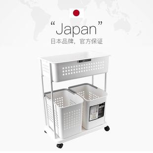 洗手间置架家脏衣篮洗衣篮脏衣篓收纳用衣娄子浴室 日本Asv筐e物l
