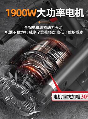 P南v威20无尘切割手提锯混凝土墙NW-MR519面水电开槽2多功能吸尘