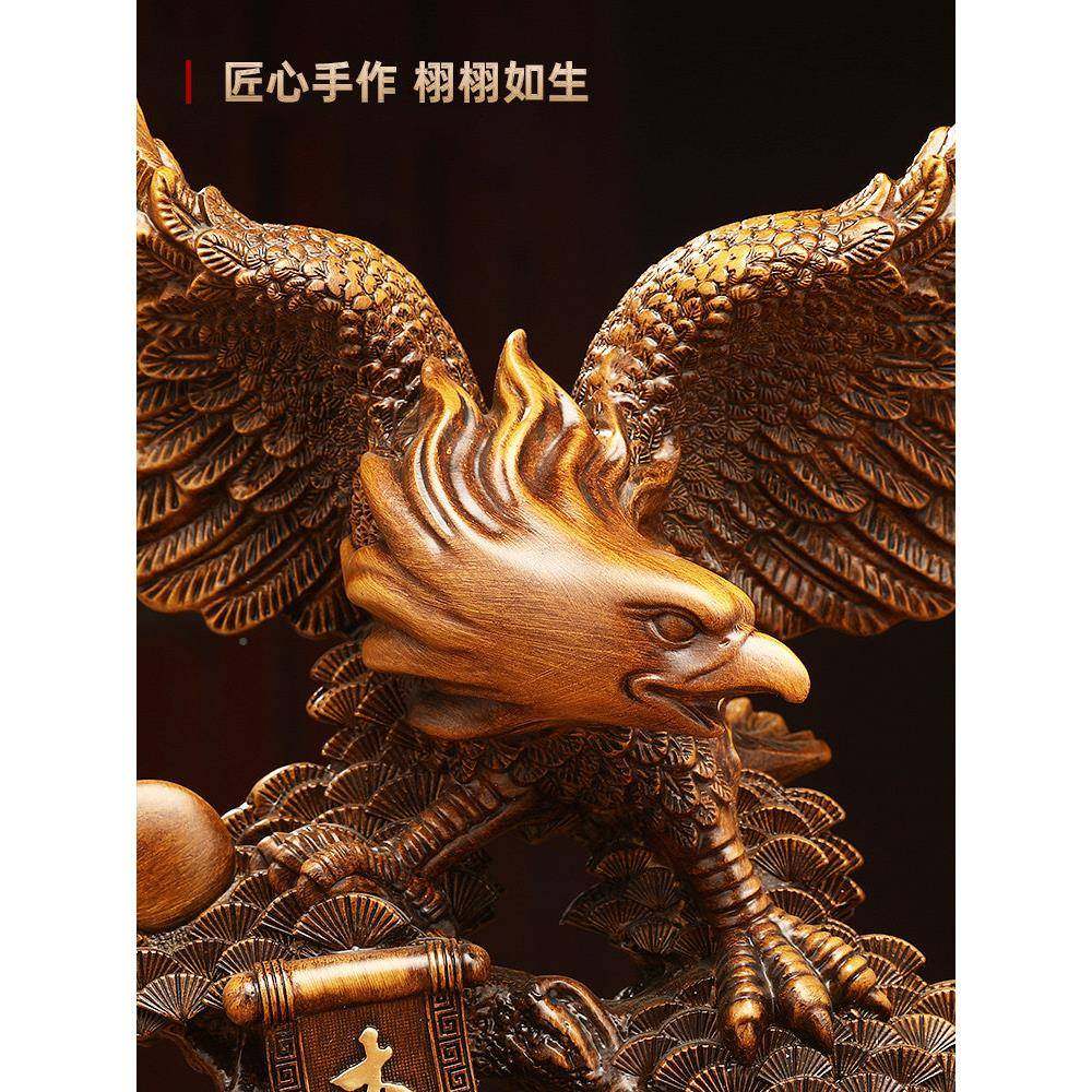 大宏老鹰BJ-20221展摆件招财客电视柜老板办公桌装饰公司乔迁开厅