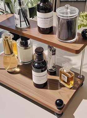 化妆品收纳架桌置物架CQP妆台面护梳品收肤纳架梳妆台化妆品收纳