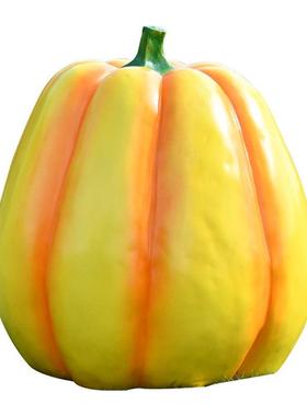 菜农场装饰仿真南瓜摆件户外8391园林钢景观玻璃雕塑农家小乐蔬美