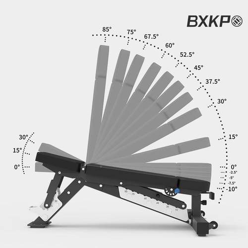 白熊快三跑BXP段QGO式K可能调节哑铃凳商用多功健身椅房家飞鸟卧