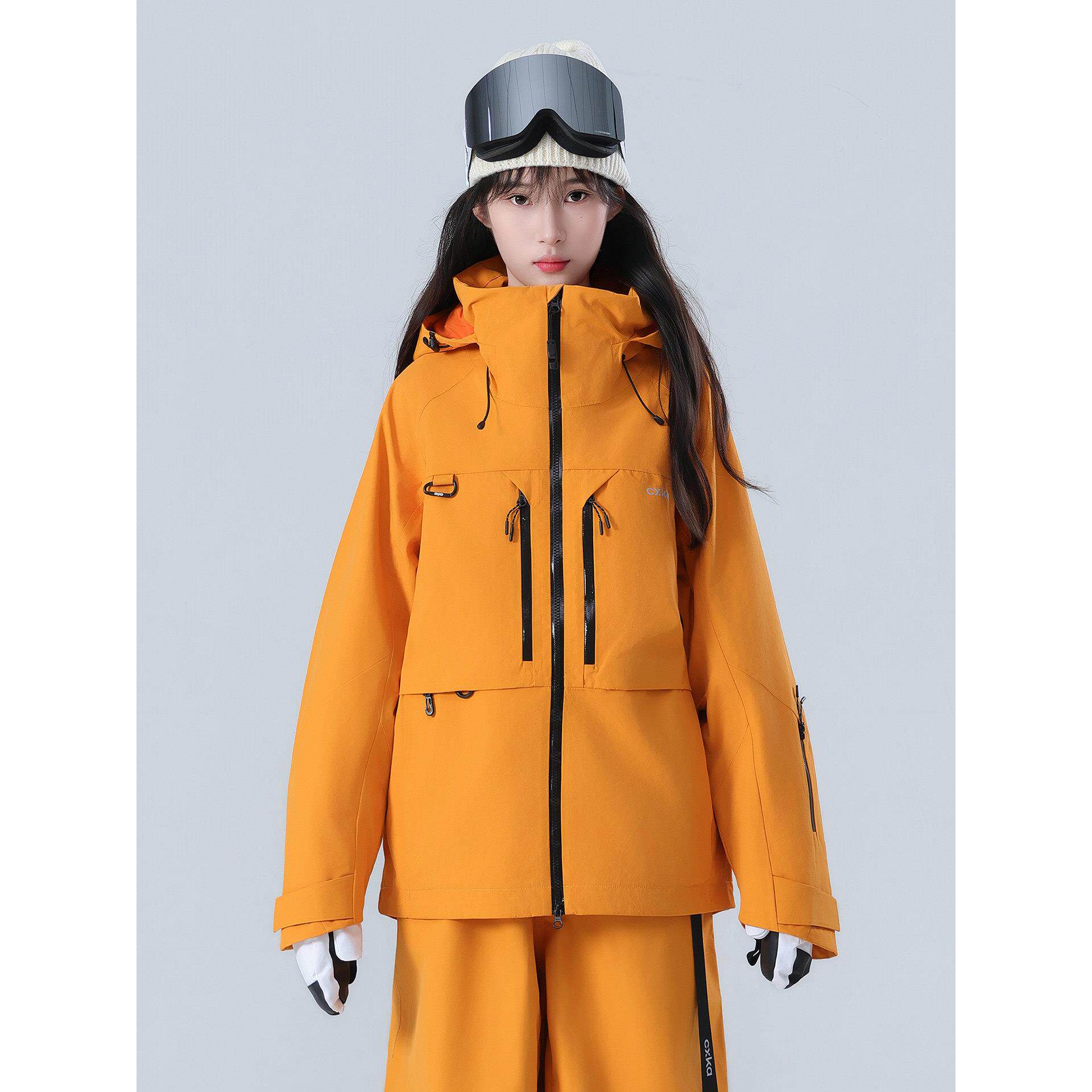滑胶雪服上衣女单板防水加0厚241L全压专业雪服套装双板2男25新款