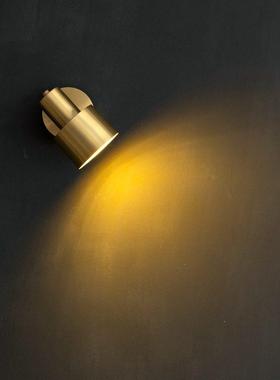 壁灯臂墙灯纯铜摇黄铜可旋转床头阅读向调70869中节复古卧万室射