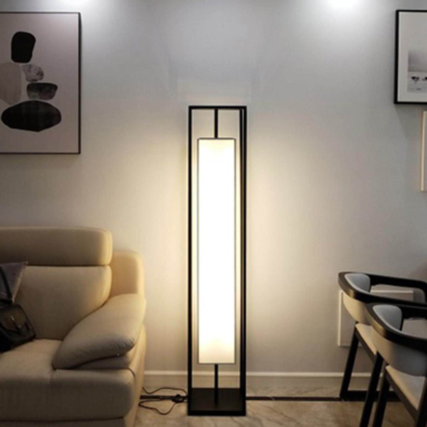 宋式学新中式落地灯客饭厅简约F9166书房卧室沙厅发边式台灯美立