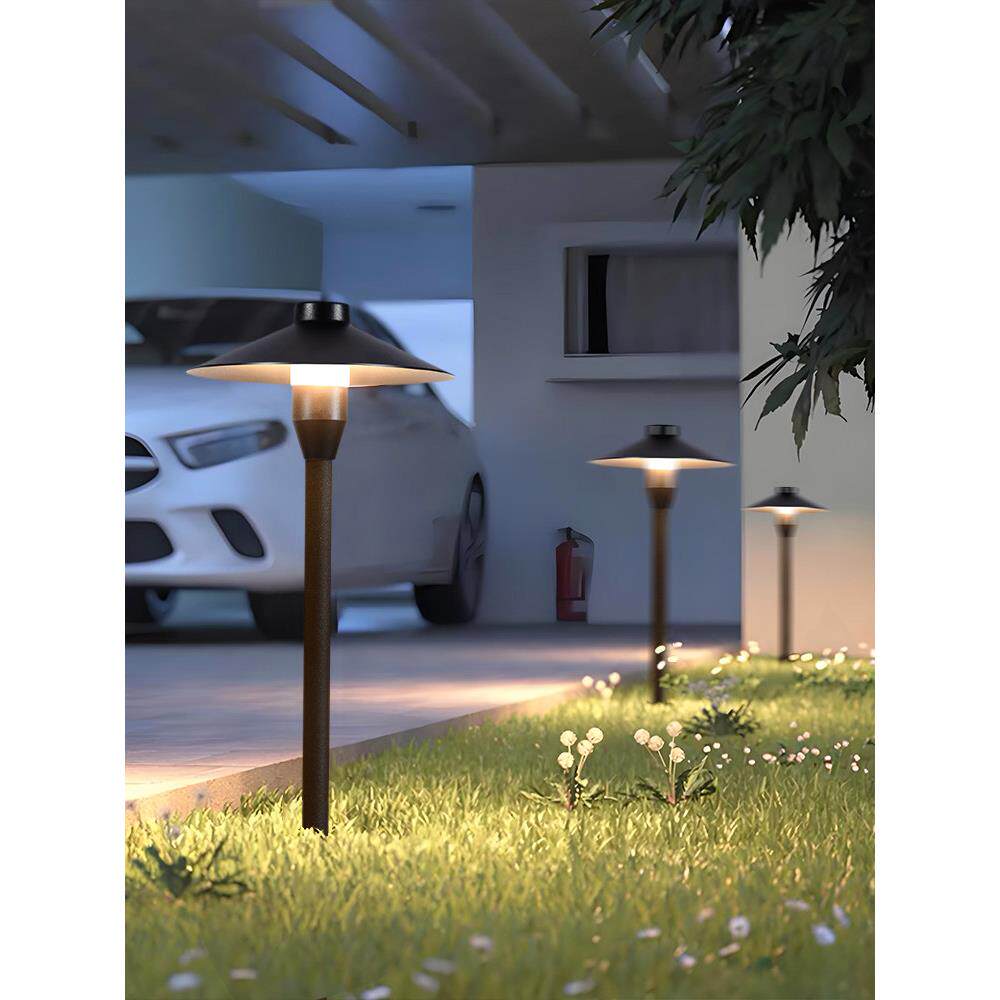 户外防水草坪灯花庭院灯别墅求品（家林园景观灯现代简约园菇蘑装