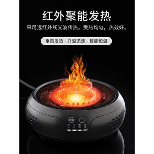 2025新款悦龙门电陶炉小型迷你家用煮茶器烧水壶专用电磁炉光波炉