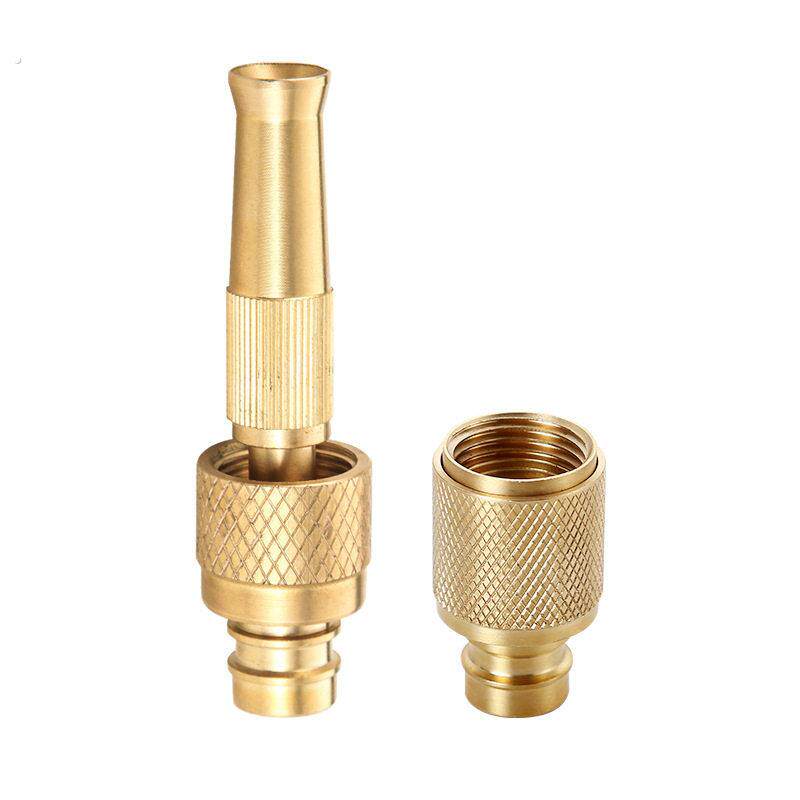 铜转换头卡扣式水管接口对接器洗衣机转换快速洗车机配件进水接水