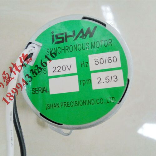 正品裕祥注油机YESA/YESB同步马达0.8/1rpm 2.5/3rpm 4.2/5rpm